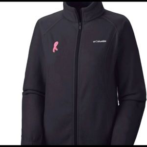 Columbia Pink Ribbon Fleece Jacket 🎀❄️
